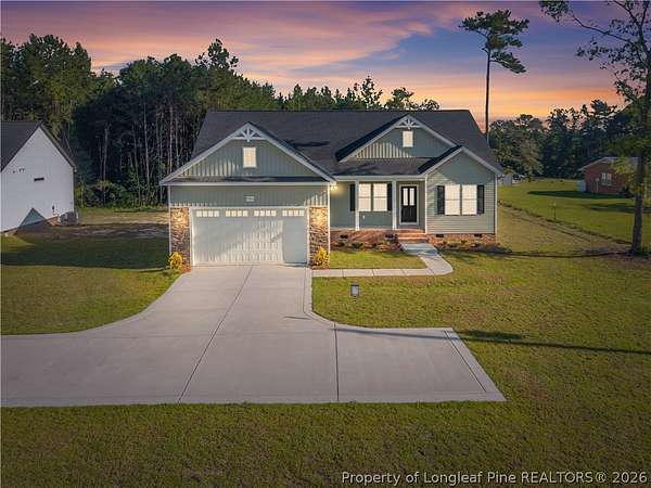 1.55 Acres of Land with Home for Sale in Lillington, North Carolina