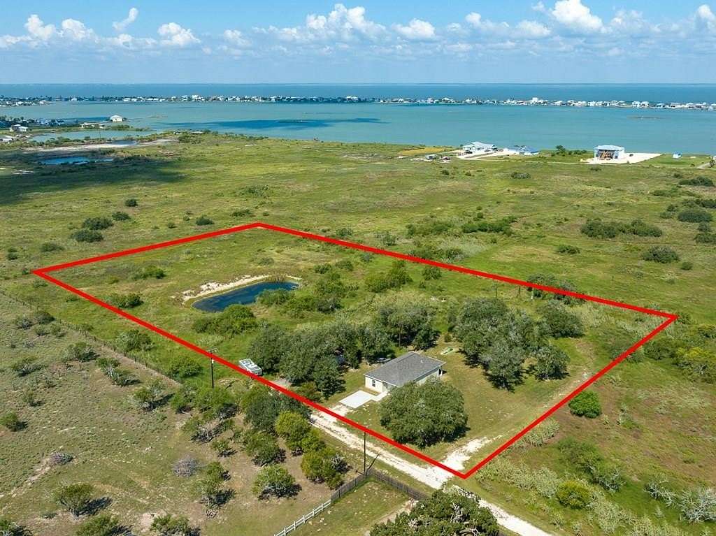 4 Acres of Residential Land with Home for Sale in Rockport, Texas