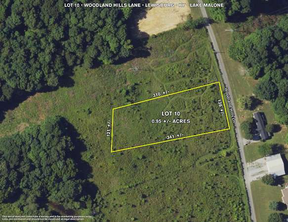 0.95 Acres of Residential Land for Sale in Lewisburg, Kentucky