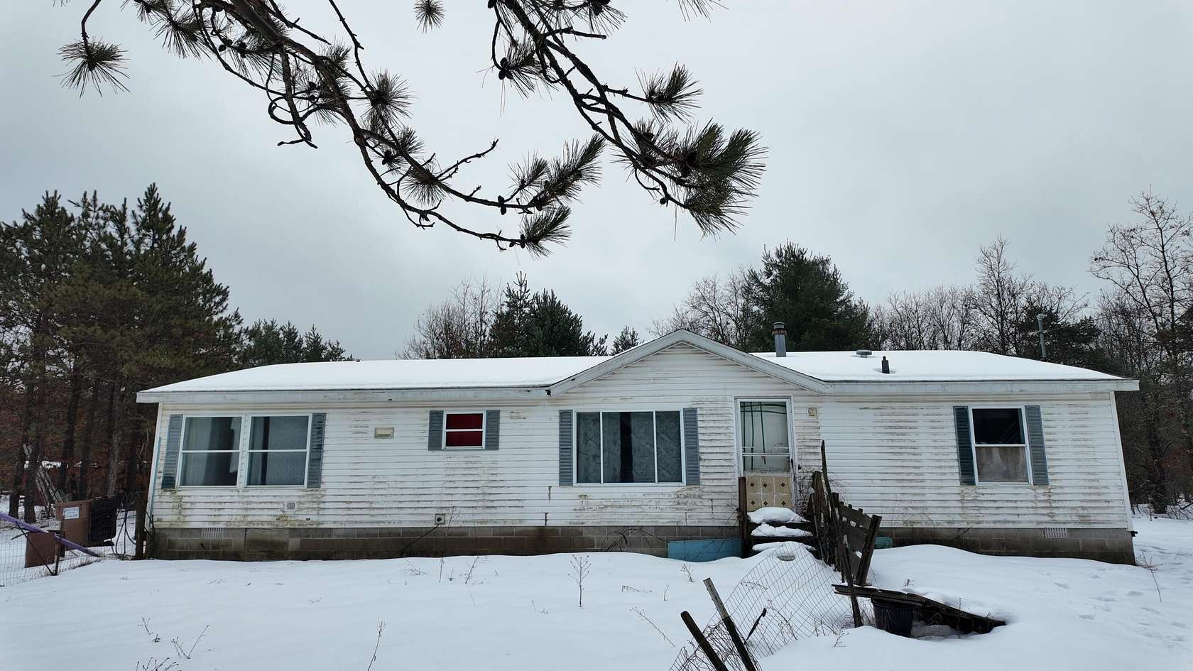 7.8 Acres of Residential Land with Home for Sale in Holton, Michigan