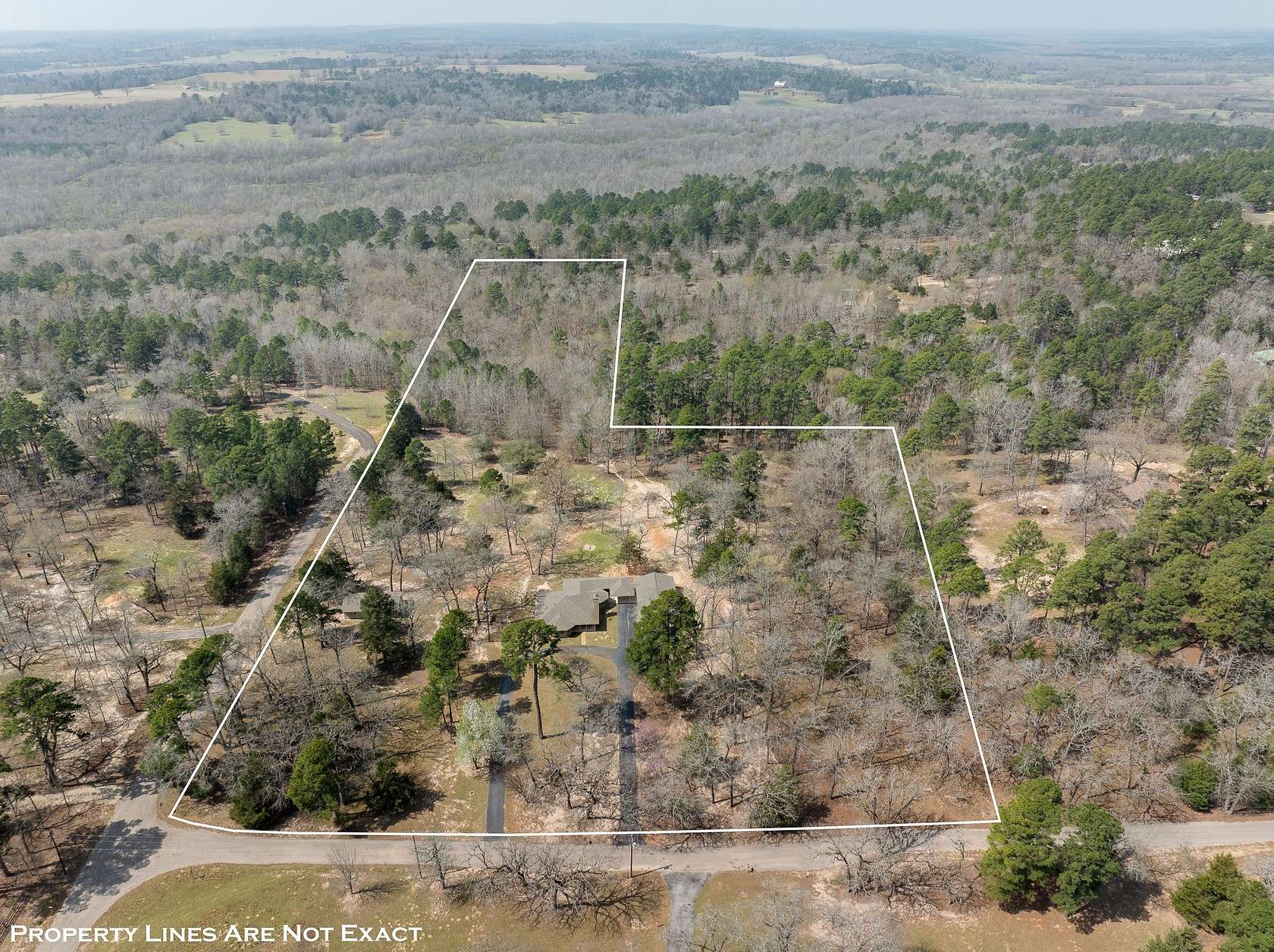 10 Acres of Land with Home for Sale in Frankston, Texas