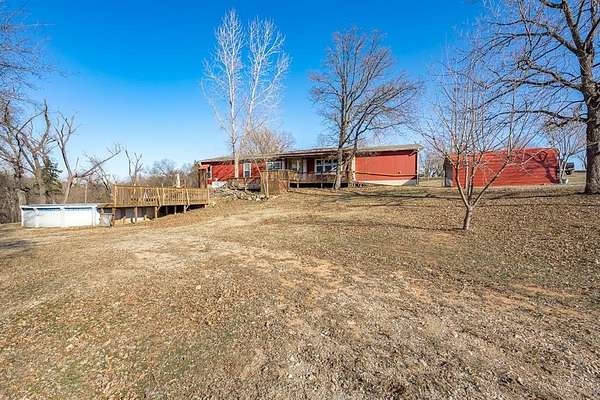8.65 Acres of Residential Land with Home for Sale in Perkins, Oklahoma