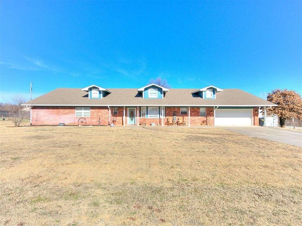 1.79 Acres of Residential Land with Home for Sale in Blanchard, Oklahoma