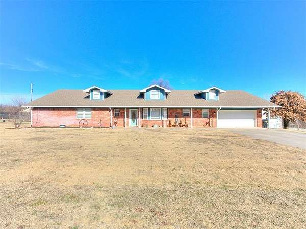 1.79 Acres of Residential Land with Home for Sale in Blanchard, Oklahoma