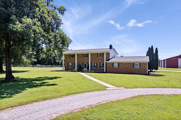 2 Acres of Residential Land with Home for Sale in Pendleton, Indiana