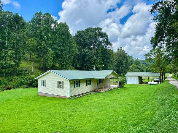 7.46 Acres of Land with Home for Sale in Spencer, West Virginia