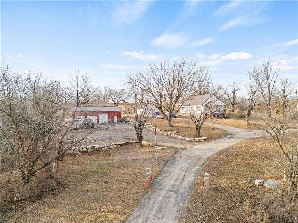 19.9 Acres of Recreational Land with Home for Sale in Edwardsville, Kansas