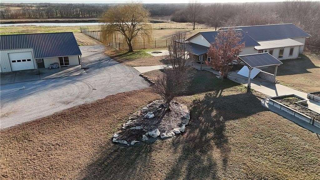 6 Acres of Residential Land with Home for Sale in McCune, Kansas