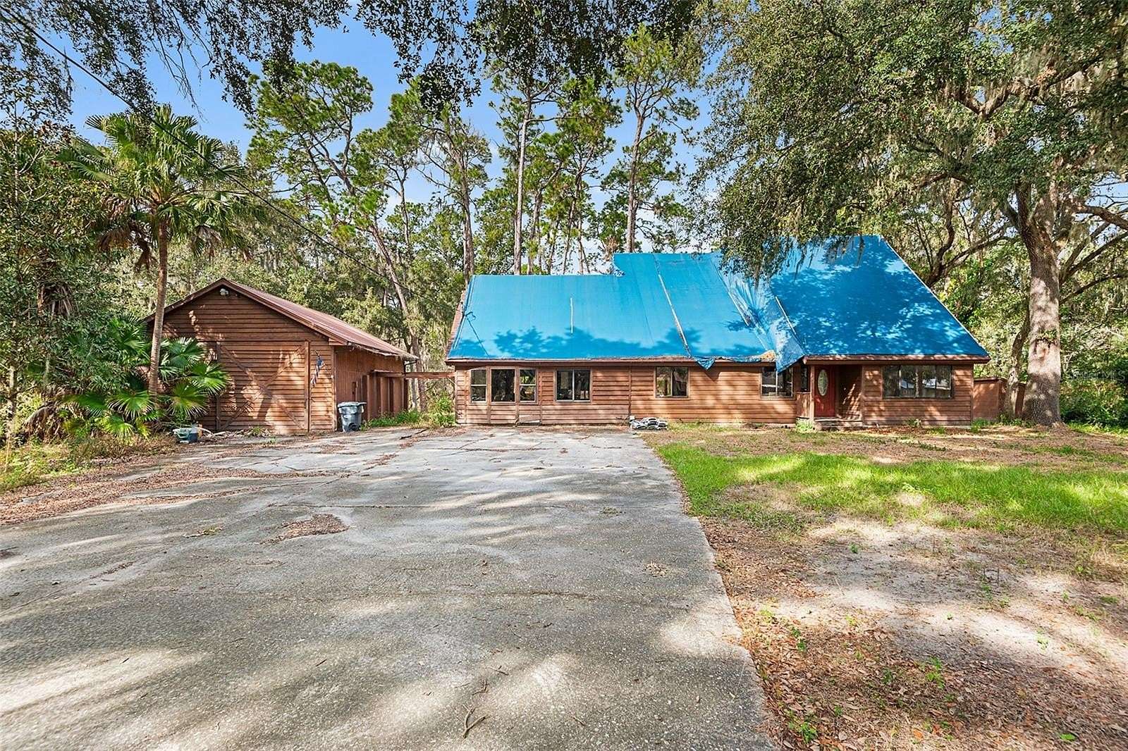 2 Acres of Residential Land with Home for Sale in Lakeland, Florida