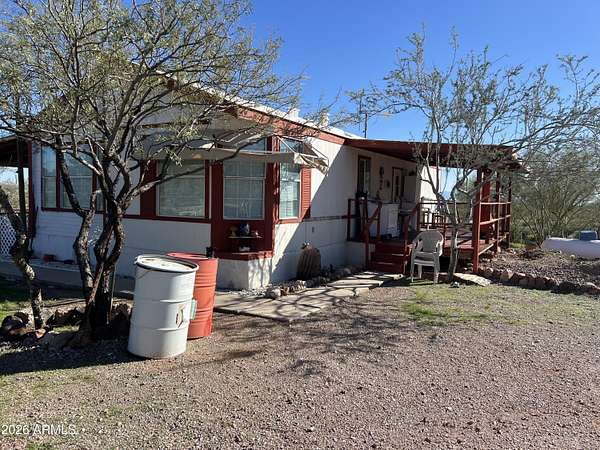 5 Acres of Land with Home for Sale in Wittmann, Arizona