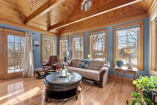 5.13 Acres of Land with Home for Sale in Surry, New Hampshire