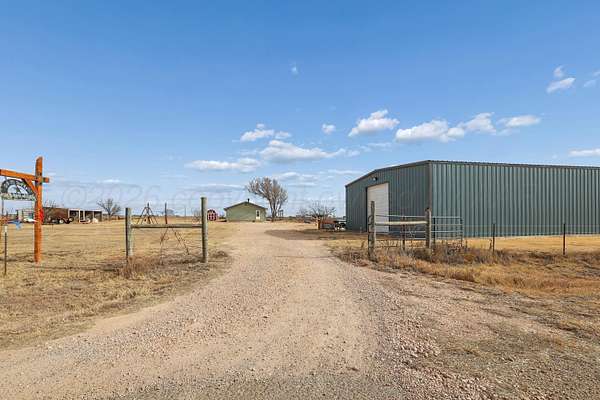 10 Acres of Residential Land with Home for Sale in Amarillo, Texas