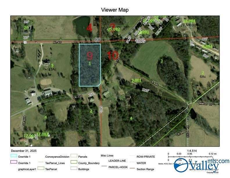 5 Acres of Land for Sale in Henagar, Alabama