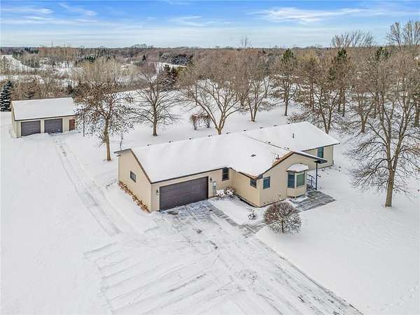 3.23 Acres of Residential Land with Home for Sale in Becker Township, Minnesota