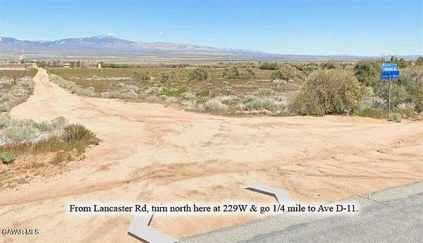 9.51 Acres of Residential Land for Sale in Lancaster, California