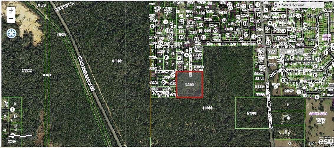 10.3 Acres of Land for Sale in Hernando, Florida