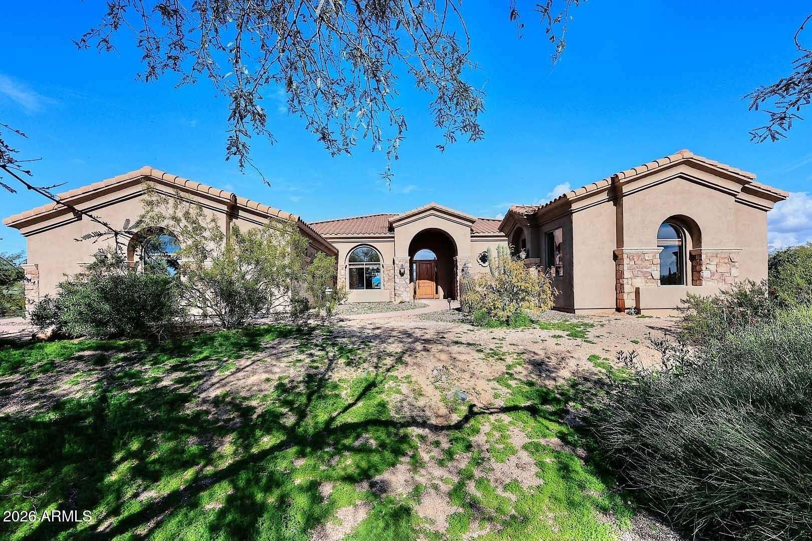 2.5 Acres of Residential Land with Home for Sale in Cave Creek, Arizona