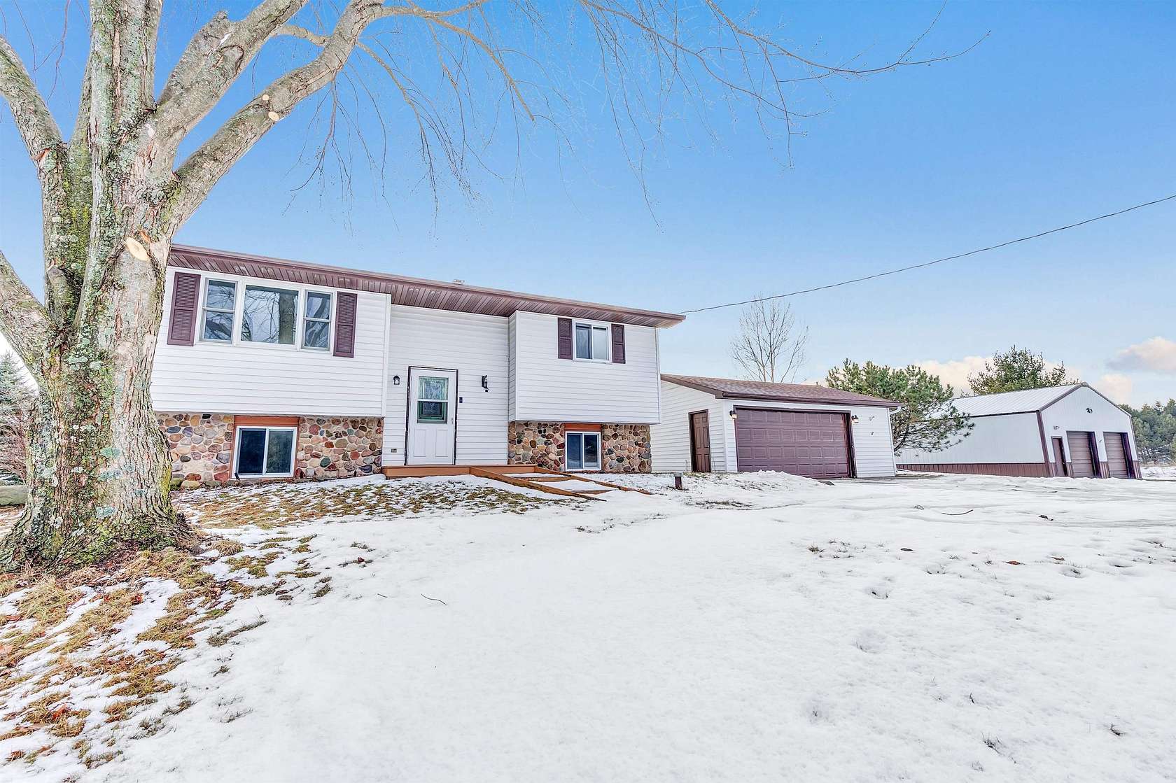 1.5 Acres of Residential Land with Home for Sale in Waupaca, Wisconsin