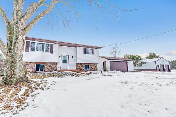 1.5 Acres of Residential Land with Home for Sale in Waupaca, Wisconsin