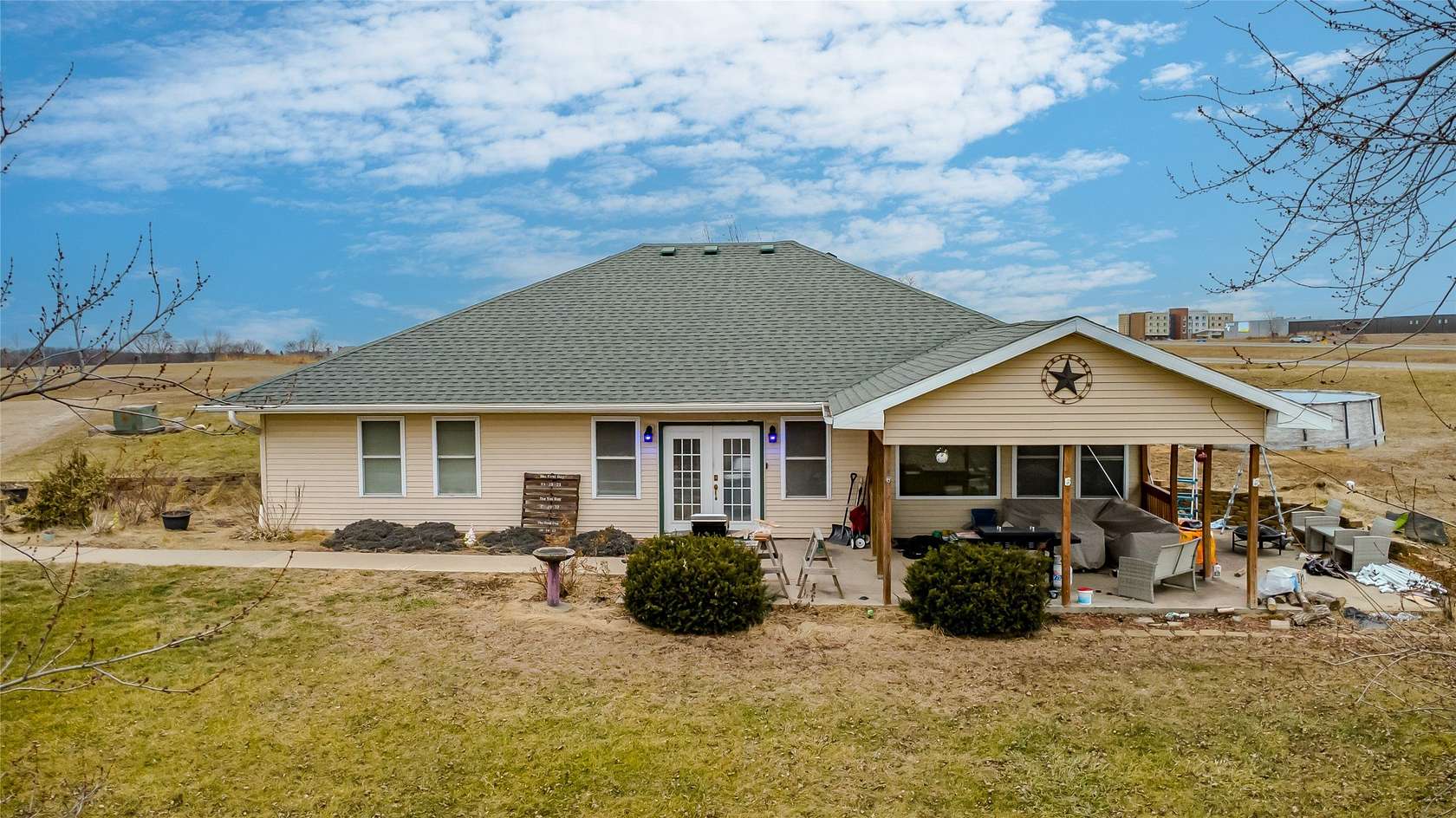 10.7 Acres of Land with Home for Sale in Oskaloosa, Iowa