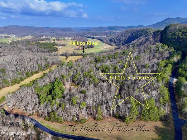 5.5 Acres of Residential Land for Sale in Tellico Plains, Tennessee
