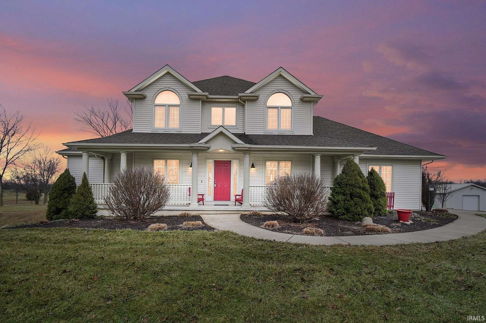 13.5 Acres of Land with Home for Sale in Avilla, Indiana