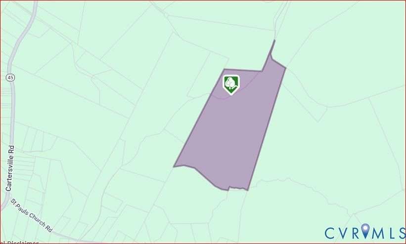 95.8 Acres of Land for Sale in Goochland, Virginia