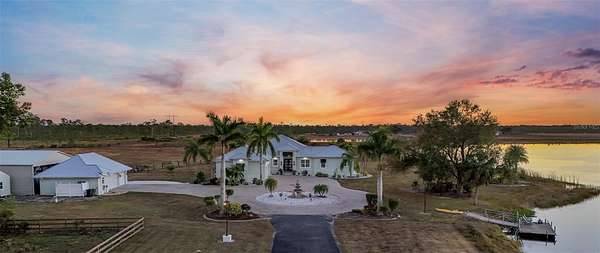 18.5 Acres of Land with Home for Sale in Punta Gorda, Florida
