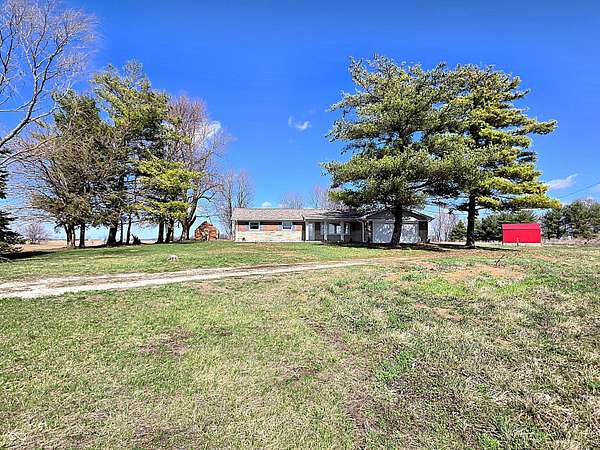 5.75 Acres of Land with Home for Sale in Jamestown, Indiana