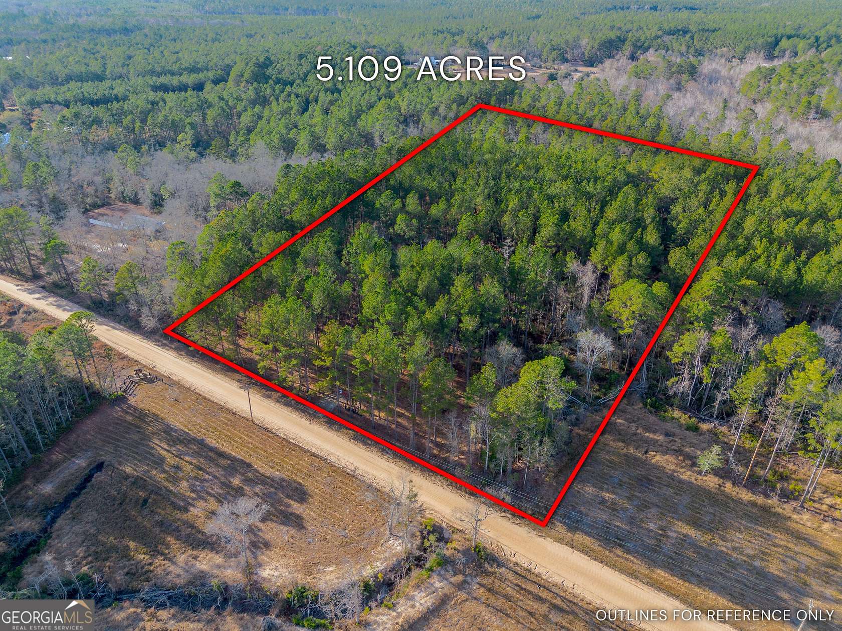5.1 Acres of Agricultural Land for Sale in Brooklet, Georgia