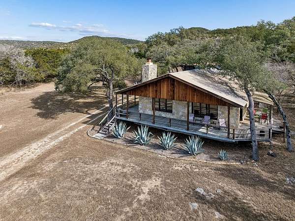 3.75 Acres of Residential Land with Home for Sale in Tarpley, Texas