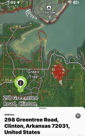 0.54 Acres of Land with Home for Sale in Clinton, Arkansas