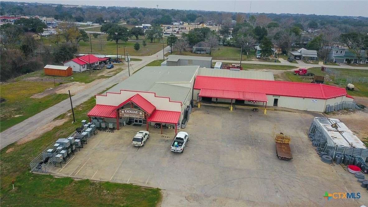 10 Acres of Improved Commercial Land for Sale in Goliad, Texas