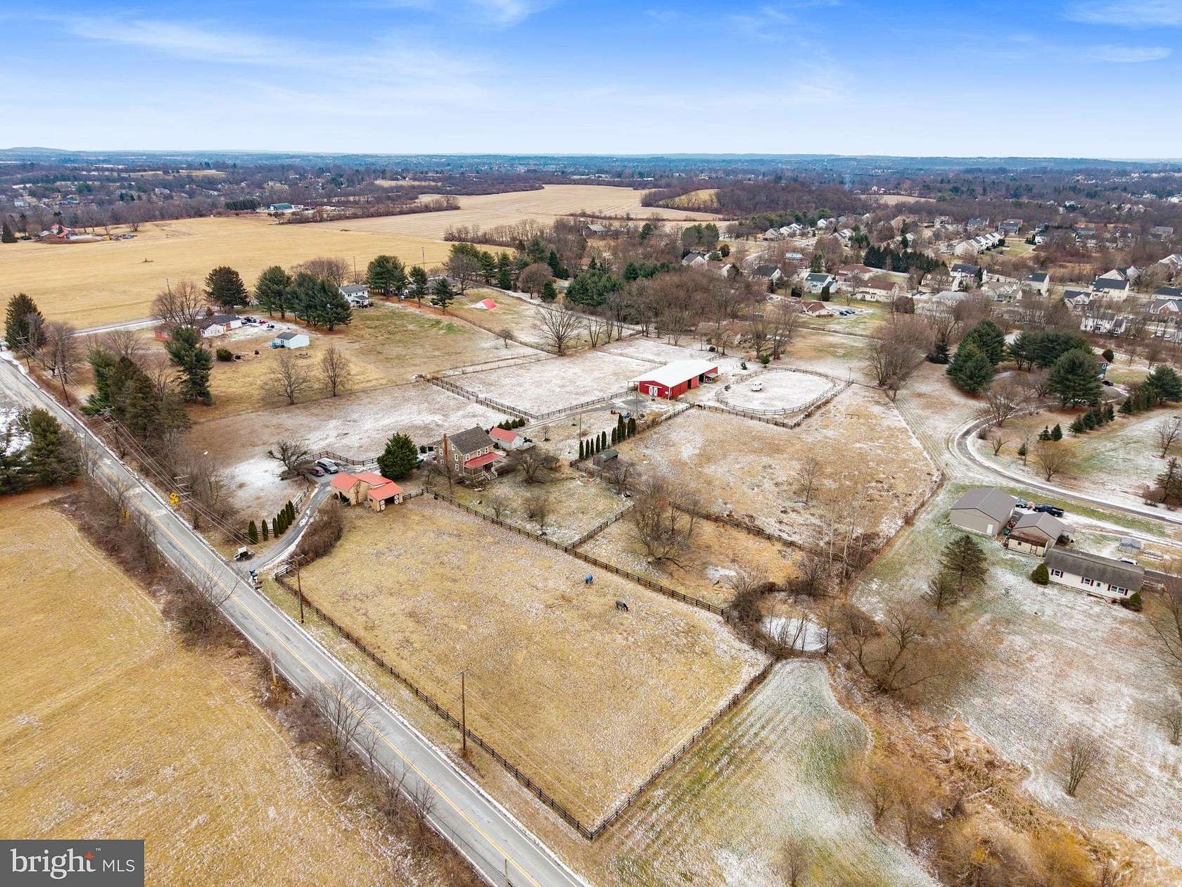 6.4 Acres of Land with Home for Sale in Spring City, Pennsylvania