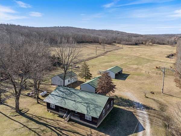 44.8 Acres of Recreational Land with Home for Sale in Elkins, Arkansas