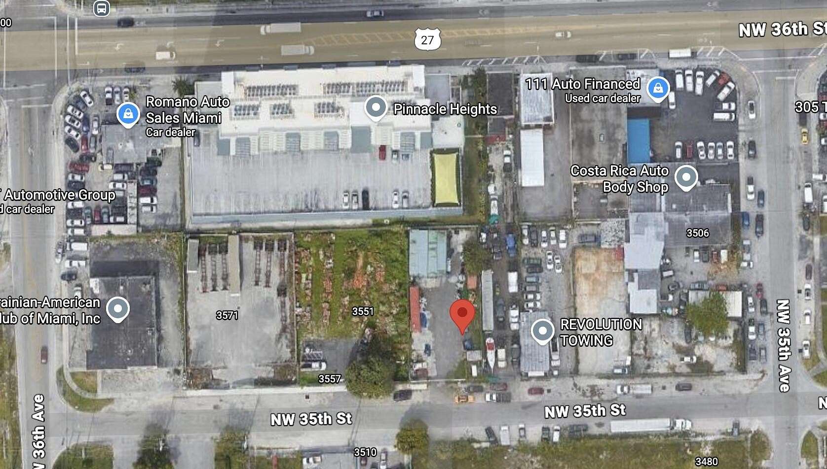 0.2 Acres of Mixed-Use Land for Lease in Miami, Florida