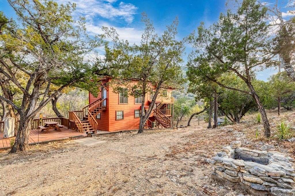 23.3 Acres of Recreational Land with Home for Sale in Tarpley, Texas