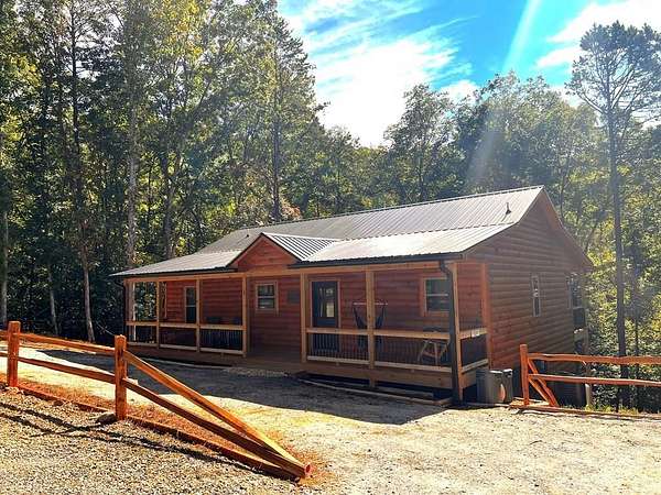 2 Acres of Residential Land with Home for Sale in Murphy, North Carolina