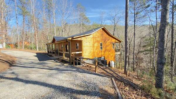 2 Acres of Residential Land with Home for Sale in Murphy, North Carolina