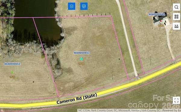 5 Acres of Residential Land for Sale in York, South Carolina