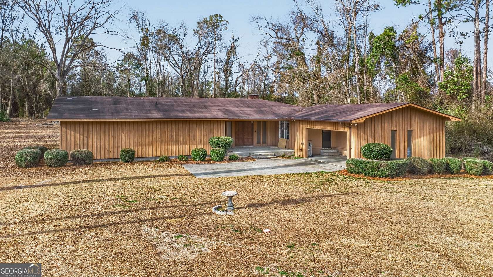 4.65 Acres of Land with Home for Sale in Glennville, Georgia