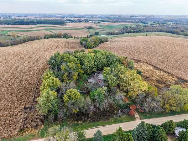 5 Acres of Residential Land with Home for Sale in Zumbro Township, Minnesota