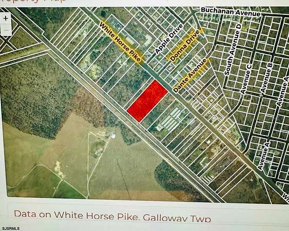 4.82 Acres of Commercial Land for Sale in Galloway, New Jersey