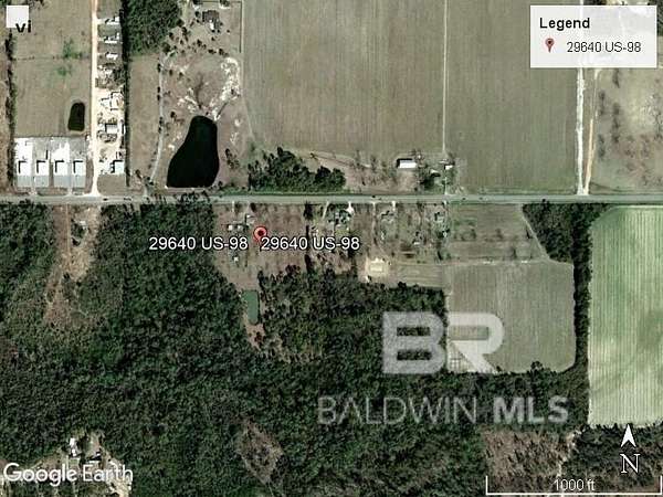 16.8 Acres of Land for Sale in Elberta, Alabama