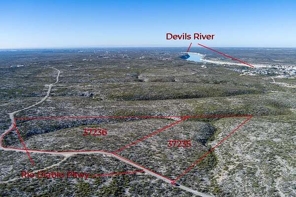 12.8 Acres of Recreational & Residential Land for Sale in Del Rio, Texas