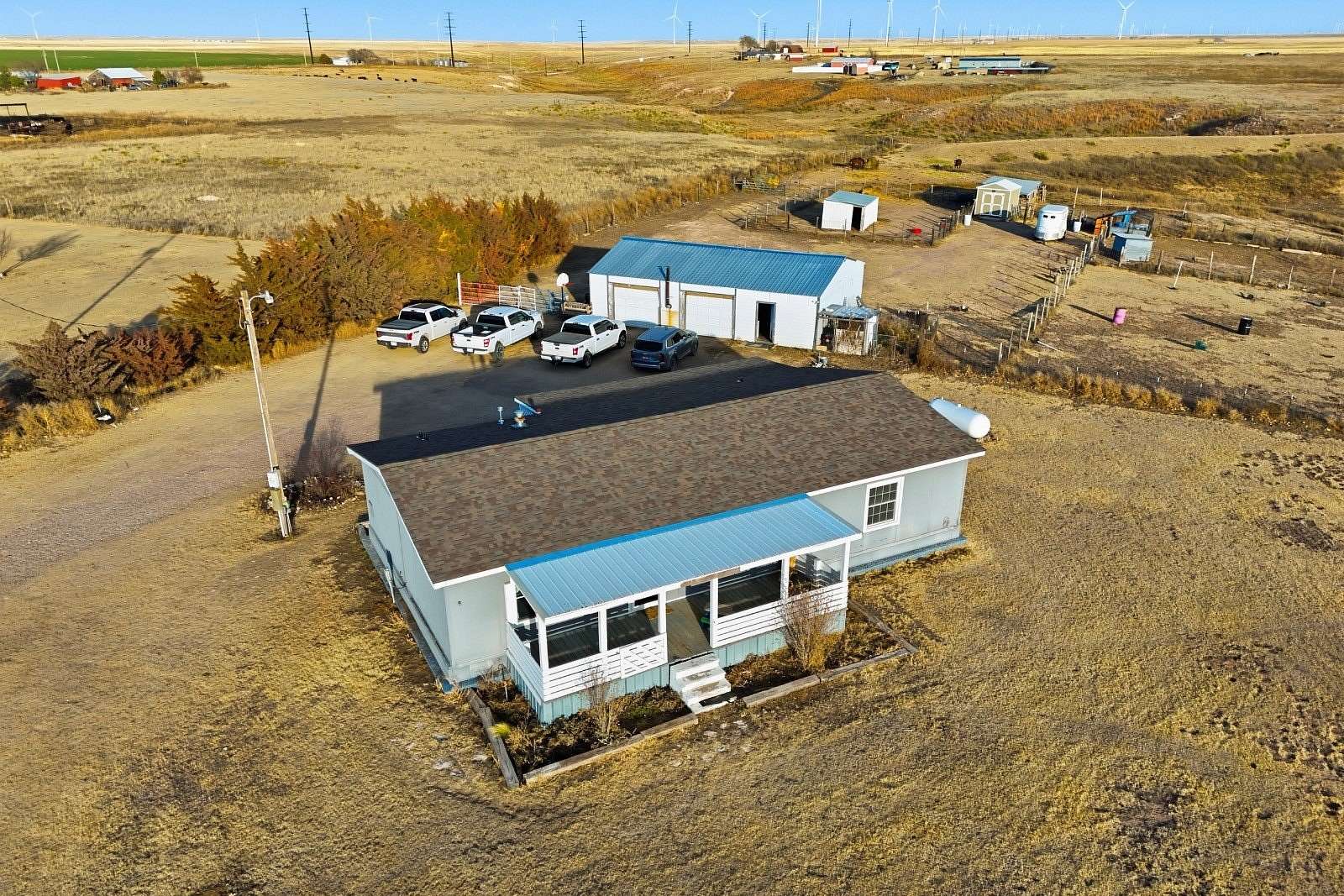 15 Acres of Land with Home for Sale in Guymon, Oklahoma