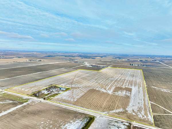 154 Acres of Agricultural Land for Sale in Greene, Iowa