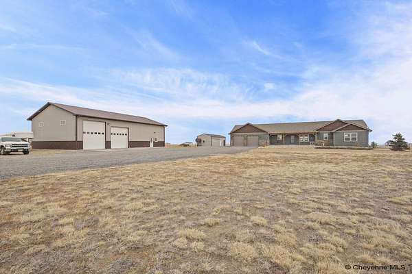 8.85 Acres of Land with Home for Sale in Cheyenne, Wyoming