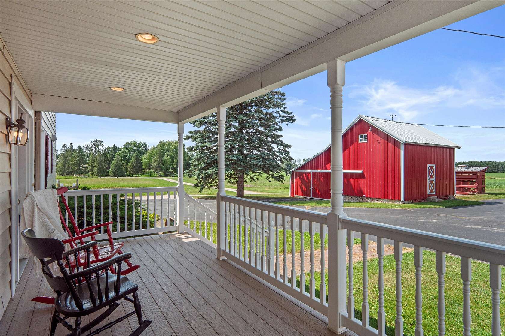 3 Acres of Land with Home for Sale in Hustisford, Wisconsin