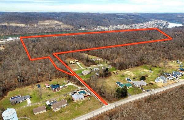 37.6 Acres of Recreational & Residential Land for Sale in Fayette City, Pennsylvania